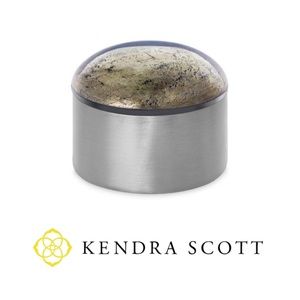 Kendra Scott Mini Decorative Dome Box in Antique Silver